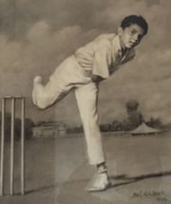 As a schoolboy Madhav Apte had taken 10 wickets for 10 runs in an innings, playing for Wilson High School against Robert Money. Picture Courtesy - Madhav Apte's personal collection